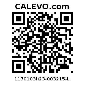 Calevo.com Preisschild 1170103h23-003215-L