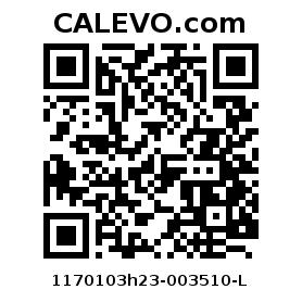 Calevo.com Preisschild 1170103h23-003510-L
