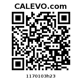 Calevo.com Preisschild 1170103h23