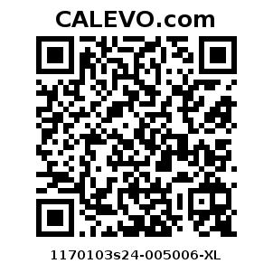 Calevo.com Preisschild 1170103s24-005006-XL