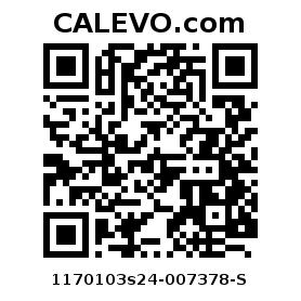 Calevo.com Preisschild 1170103s24-007378-S