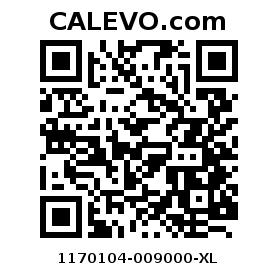 Calevo.com pricetag 1170104-009000-XL