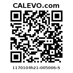 Calevo.com Preisschild 1170104h21-005006-S