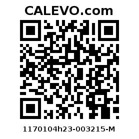 Calevo.com Preisschild 1170104h23-003215-M