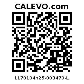Calevo.com Preisschild 1170104h25-003470-L