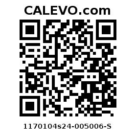 Calevo.com Preisschild 1170104s24-005006-S