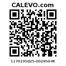 Calevo.com Preisschild 1170105d25-002950-M