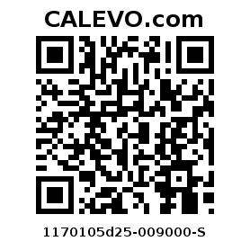 Calevo.com Preisschild 1170105d25-009000-S