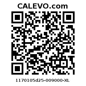 Calevo.com Preisschild 1170105d25-009000-XL