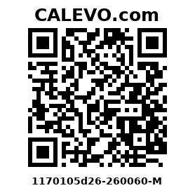 Calevo.com Preisschild 1170105d26-260060-M
