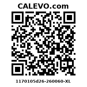 Calevo.com Preisschild 1170105d26-260060-XL