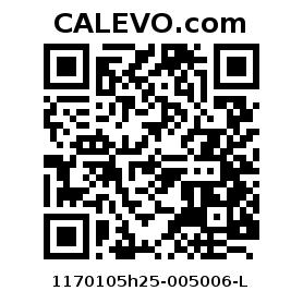 Calevo.com Preisschild 1170105h25-005006-L