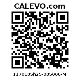 Calevo.com Preisschild 1170105h25-005006-M