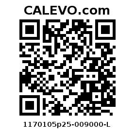 Calevo.com Preisschild 1170105p25-009000-L