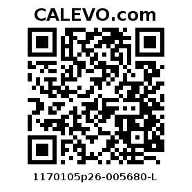 Calevo.com Preisschild 1170105p26-005680-L