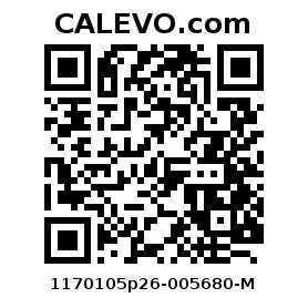 Calevo.com Preisschild 1170105p26-005680-M