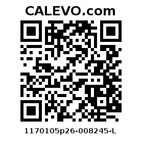 Calevo.com Preisschild 1170105p26-008245-L