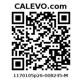 Calevo.com Preisschild 1170105p26-008245-M