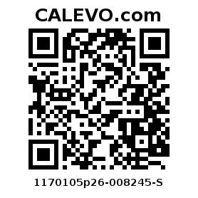 Calevo.com Preisschild 1170105p26-008245-S