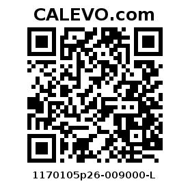 Calevo.com Preisschild 1170105p26-009000-L
