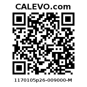 Calevo.com Preisschild 1170105p26-009000-M
