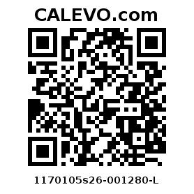 Calevo.com Preisschild 1170105s26-001280-L