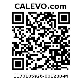 Calevo.com Preisschild 1170105s26-001280-M