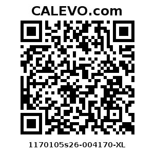 Calevo.com Preisschild 1170105s26-004170-XL