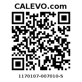 Calevo.com pricetag 1170107-007010-S