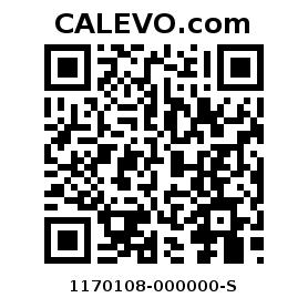 Calevo.com pricetag 1170108-000000-S