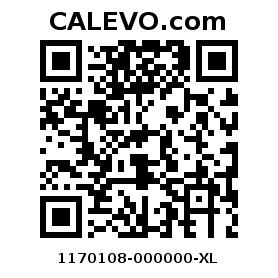 Calevo.com pricetag 1170108-000000-XL