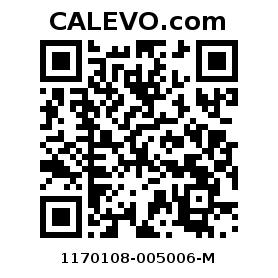 Calevo.com pricetag 1170108-005006-M