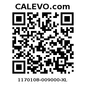 Calevo.com pricetag 1170108-009000-XL