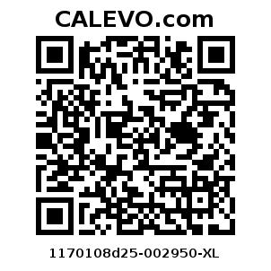 Calevo.com Preisschild 1170108d25-002950-XL