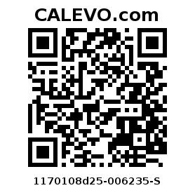 Calevo.com Preisschild 1170108d25-006235-S