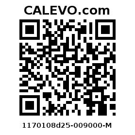 Calevo.com Preisschild 1170108d25-009000-M