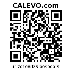 Calevo.com Preisschild 1170108d25-009000-S
