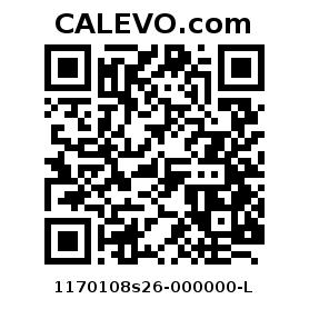 Calevo.com Preisschild 1170108s26-000000-L