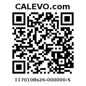Calevo.com Preisschild 1170108s26-000000-S