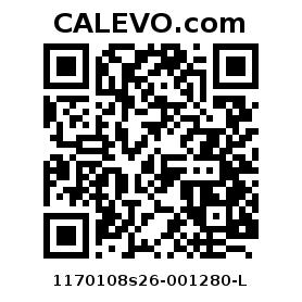 Calevo.com Preisschild 1170108s26-001280-L