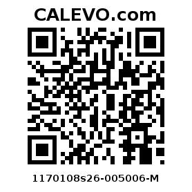 Calevo.com Preisschild 1170108s26-005006-M