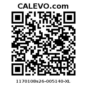 Calevo.com Preisschild 1170108s26-005140-XL