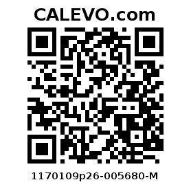 Calevo.com Preisschild 1170109p26-005680-M