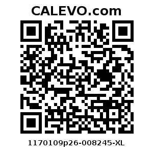 Calevo.com Preisschild 1170109p26-008245-XL