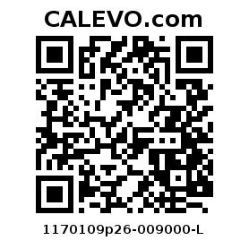 Calevo.com Preisschild 1170109p26-009000-L