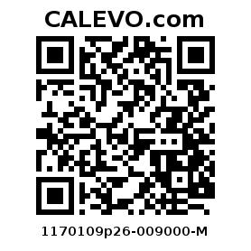 Calevo.com Preisschild 1170109p26-009000-M