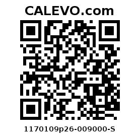Calevo.com Preisschild 1170109p26-009000-S