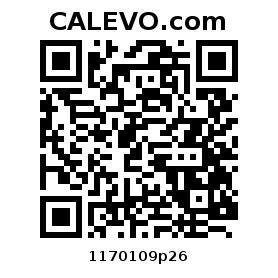 Calevo.com Preisschild 1170109p26