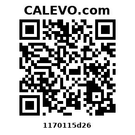 Calevo.com Preisschild 1170115d26
