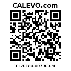 Calevo.com Preisschild 1170180-007000-M